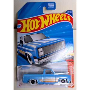 2025 Hot Wheels HW 1983 Chevy Silverado Sky Blue HW Hot Trucks NEW Ships In Box
